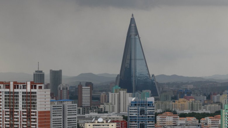 Ryugyong Hotel tower hotel of doom Pyongyang north korea