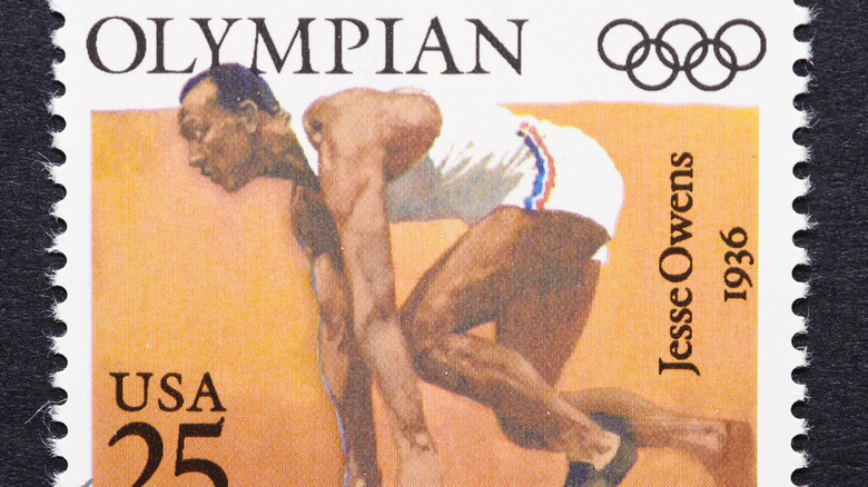 Jesse Owens US postage stamp