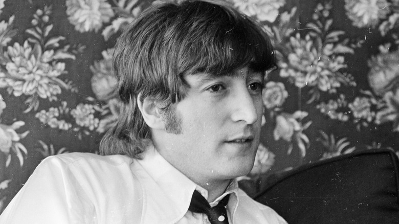 John Lennon at press conference