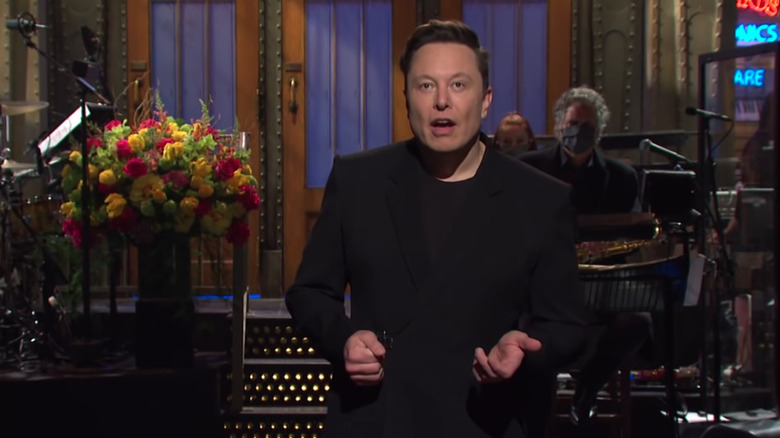 Elon Musk hosting Saturday Night Live