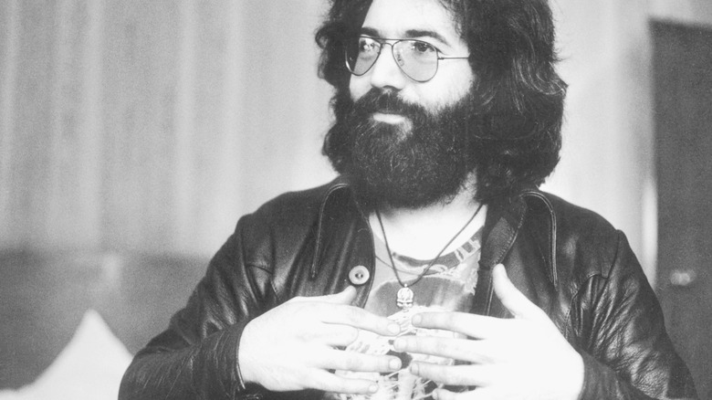 Jerry Garcia performing