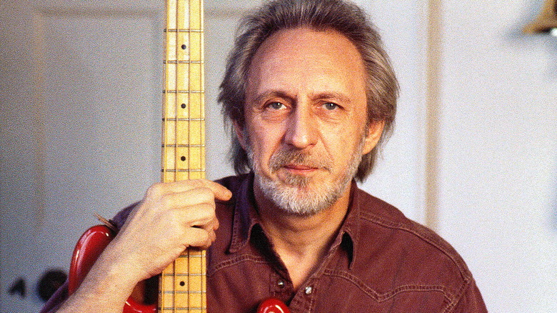 John Entwistle with bass guitar