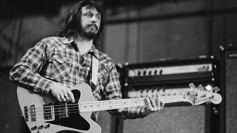 John Entwistle playing bass, 1973