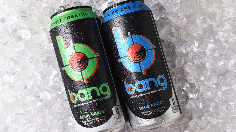Cans of Bang Energy