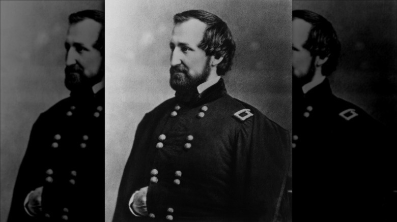 General William S. Rosecrans posing for a photo