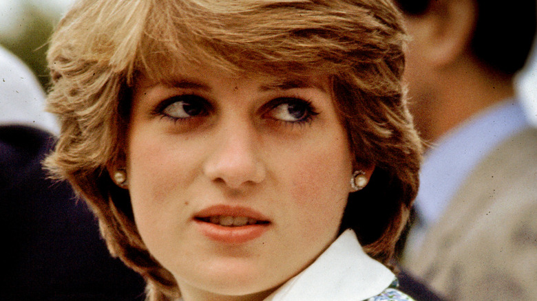 Princess Diana turning head