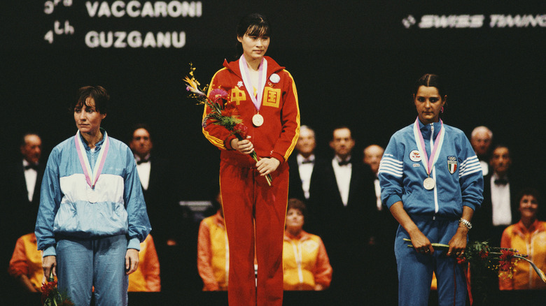 China winning gold in 1984