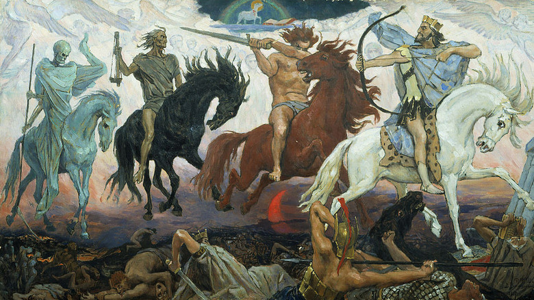 Painting Four Horsemen of the Apocalypse