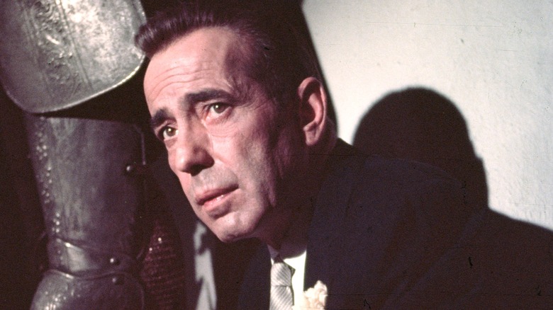 Humphrey Bogart gazing away