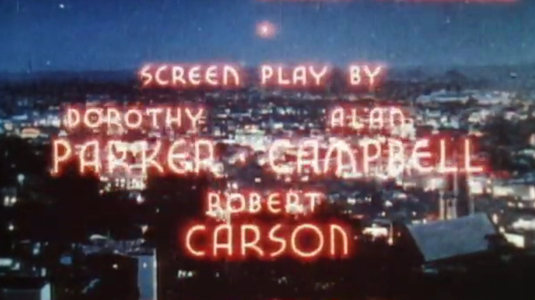 Screen credits for 