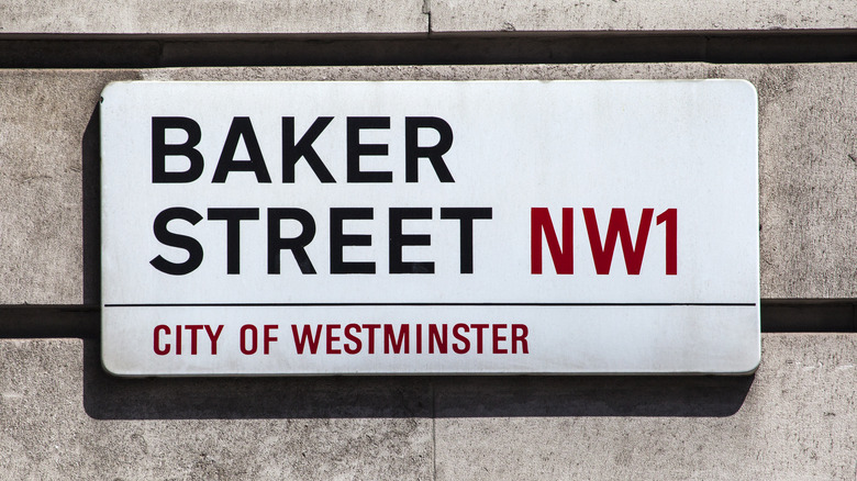 Baker Street sign