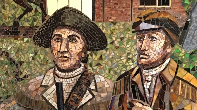 Mosaic of Lewis and Clark