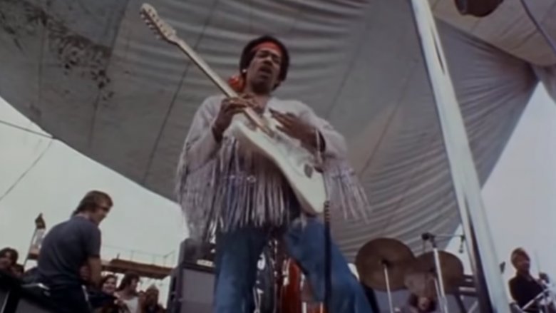 Jimmy Hendrix at Woodstock