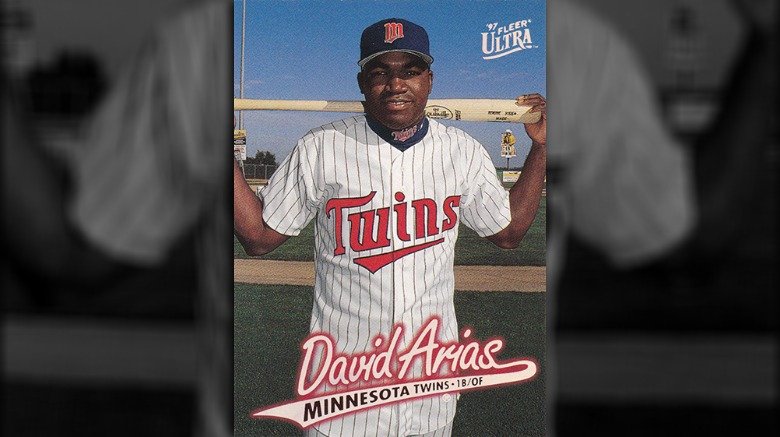 david ortiz arias baseball card