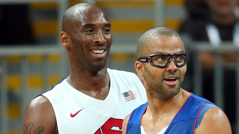 Kobe Bryant and Tony Parker