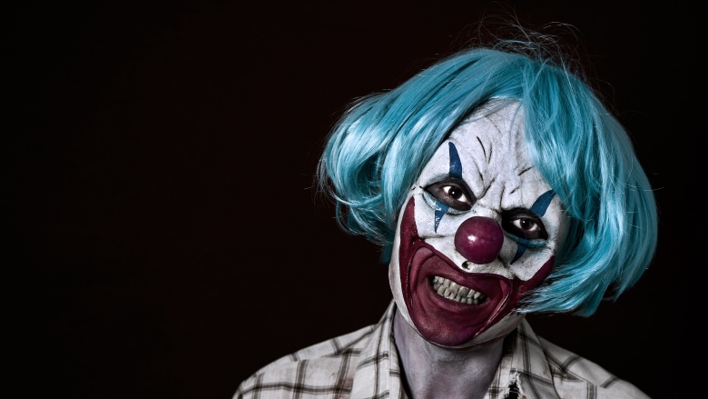 creepy clown