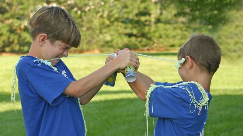 silly string fight