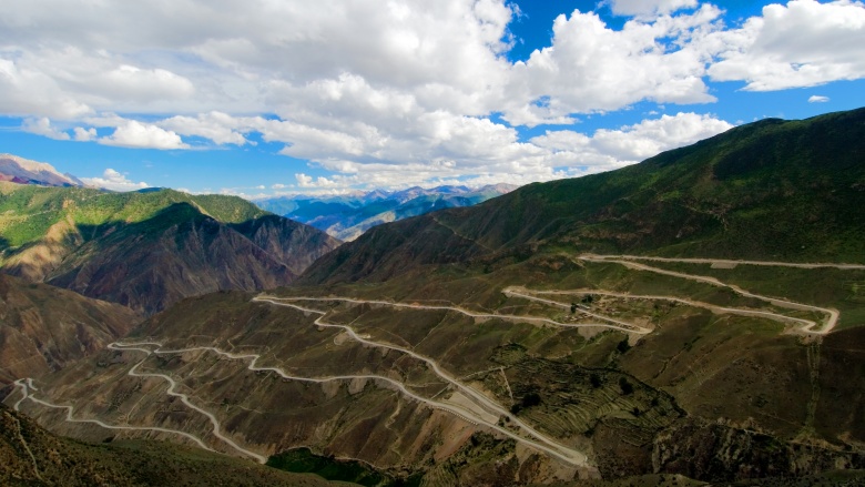 Sichuan-Tibet Highway, China