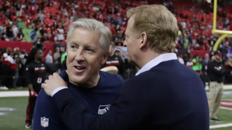 pete carroll roger goodell