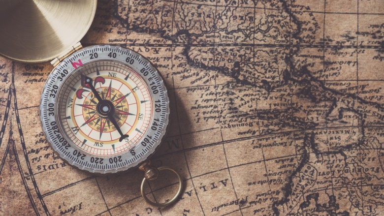 map and compass