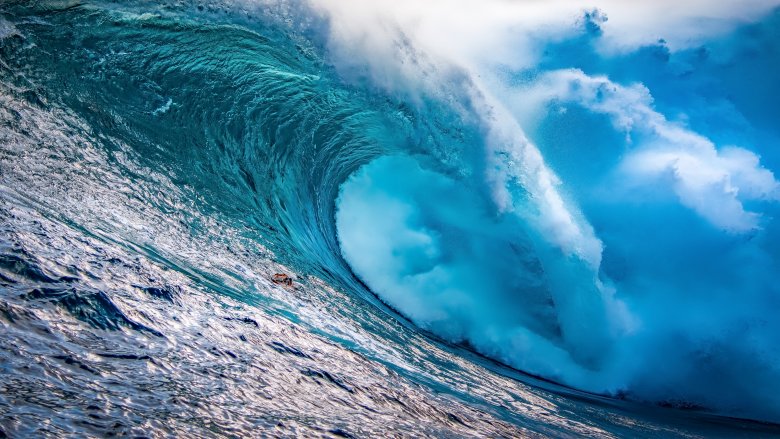 huge ocean wave