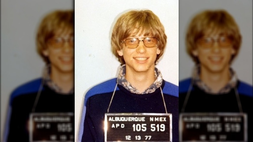 Bill Gates mugshot