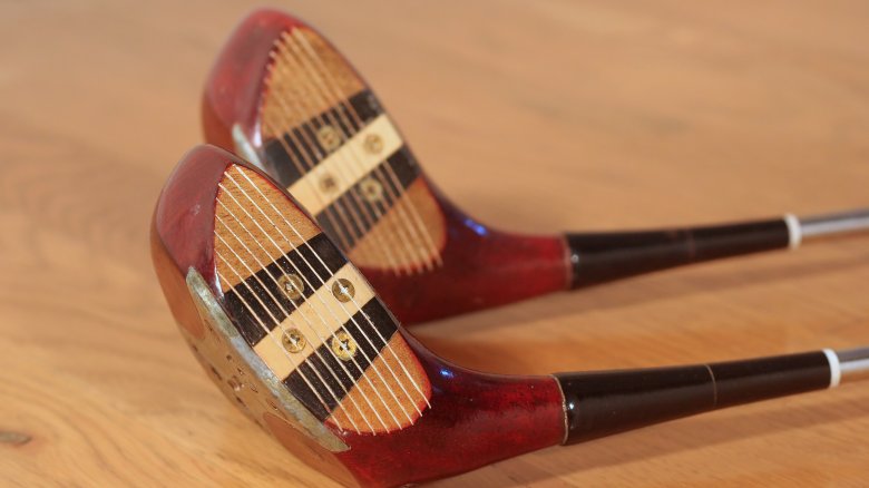 wooden golf club