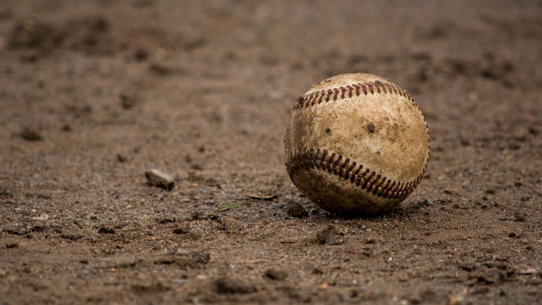 dirty baseball