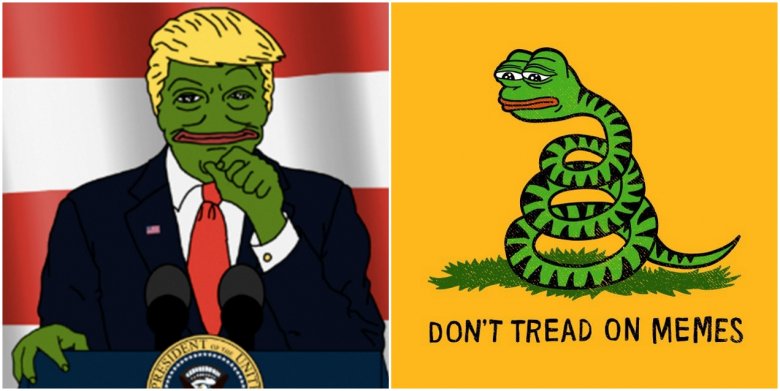 trump pepe frog memes
