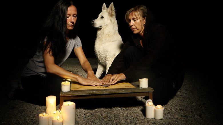 two women ouija board