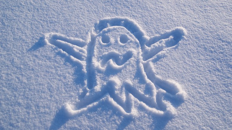 Snow ghost