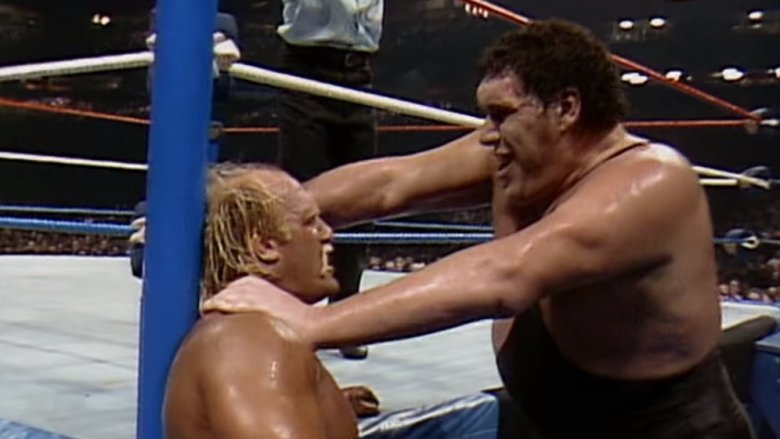 andre giant and hulk hogan wwe