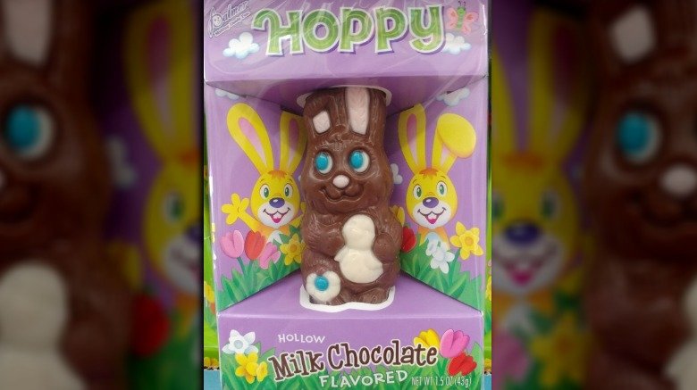 chocolate easter bunny dollar store