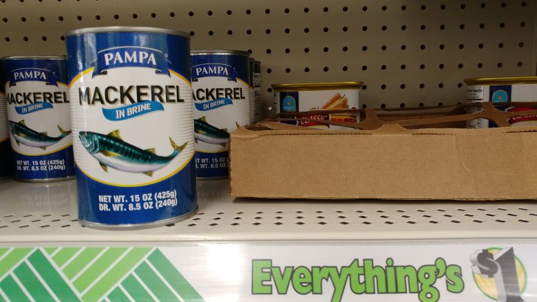 dollar store mackerel