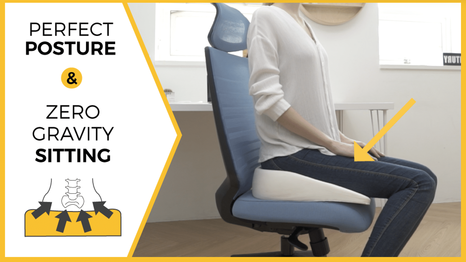 Zero Gravity Upright Posture Cushion
