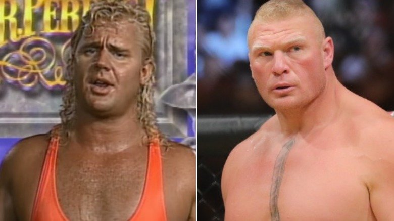 curt hennig brock lesnar