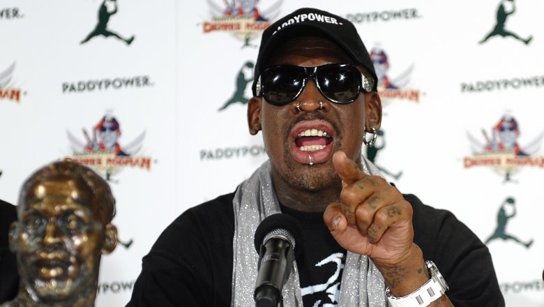 dennis rodman angry