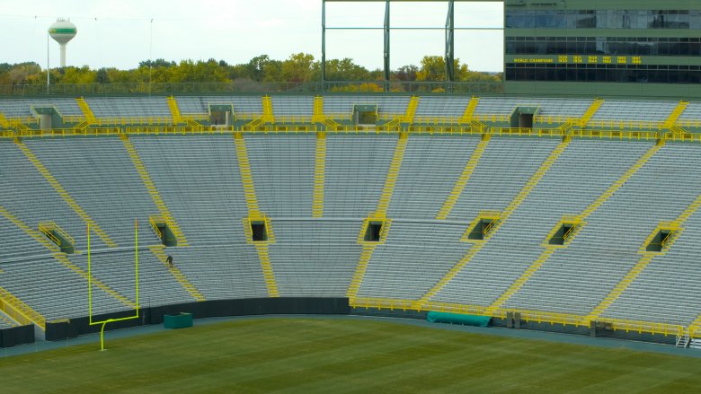 empty nfl stadium