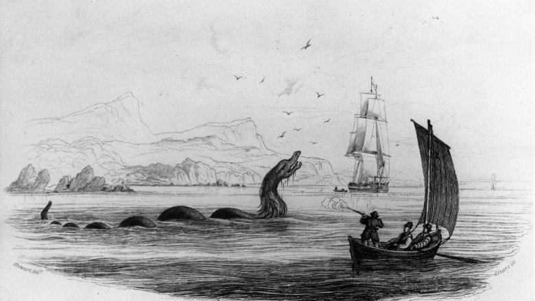 sea monster drawing