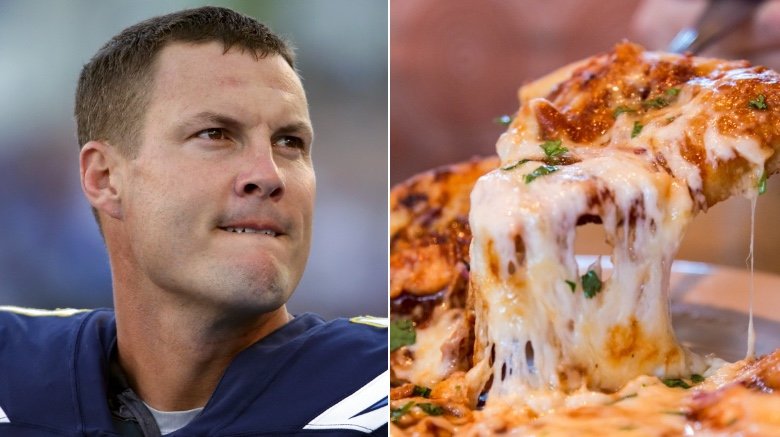 Philip Rivers, pizza