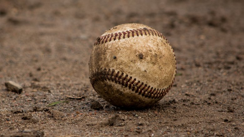 Dirty baseball