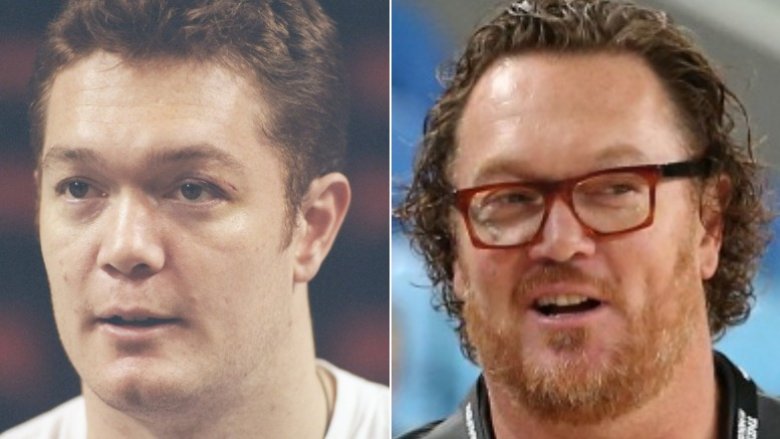 Luc Longley then and now