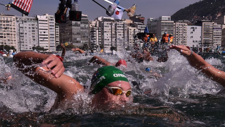 Swimmers at the 2016 Rio Olympics