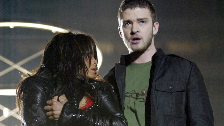 Janet Jackson, Justin Timberlake at the Super Bowl