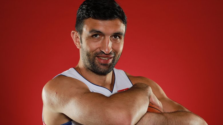 Zaza Pachulia NBA player smiling