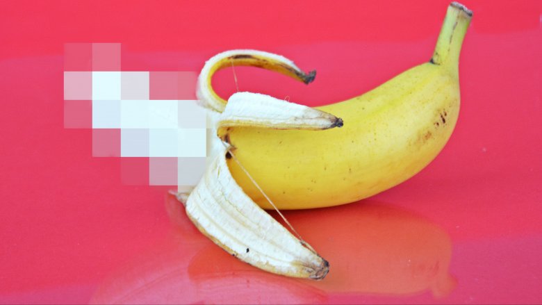 censored banana