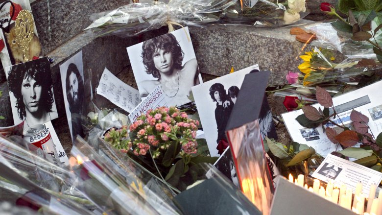 Jim Morrison's grave, Père-Lachaise Cemetery 