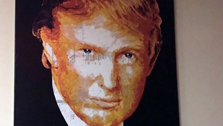 expensive trump portrait golf resort 10k