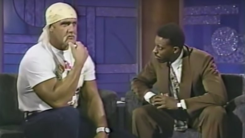 Hulk Hogan and Arsenio Hall