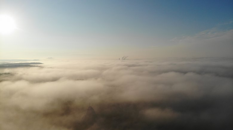 foggy sky alejandro bello